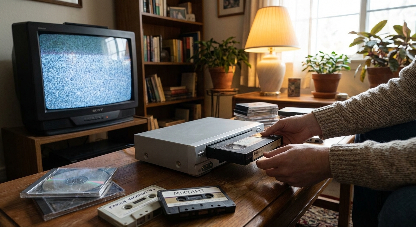 How to Rescue Your Old Tapes and Discs: A Gentle Guide to Lost Formats Revival