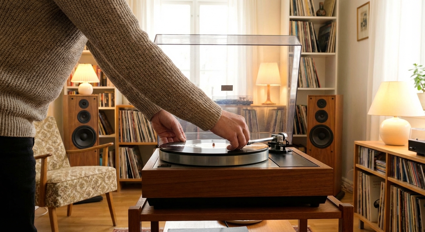 Spinning Time: A Playful Guide to Choosing and Loving a Vintage Turntable