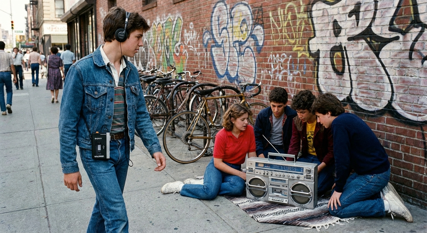 Walkman vs. Boombox: How Cassette Players Shaped the Way We Moved Through the World